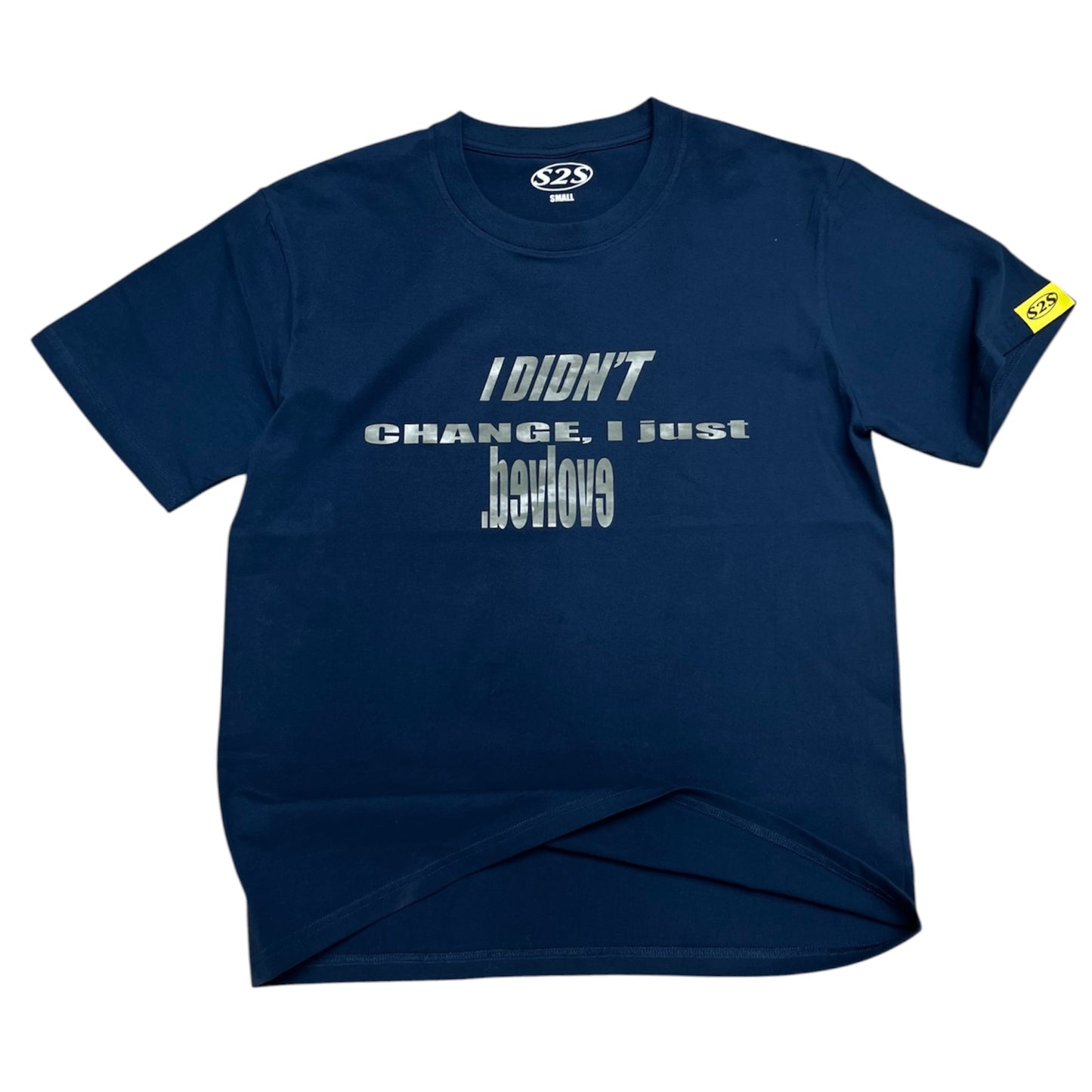 navy blue camo tee (PRE-MADE)