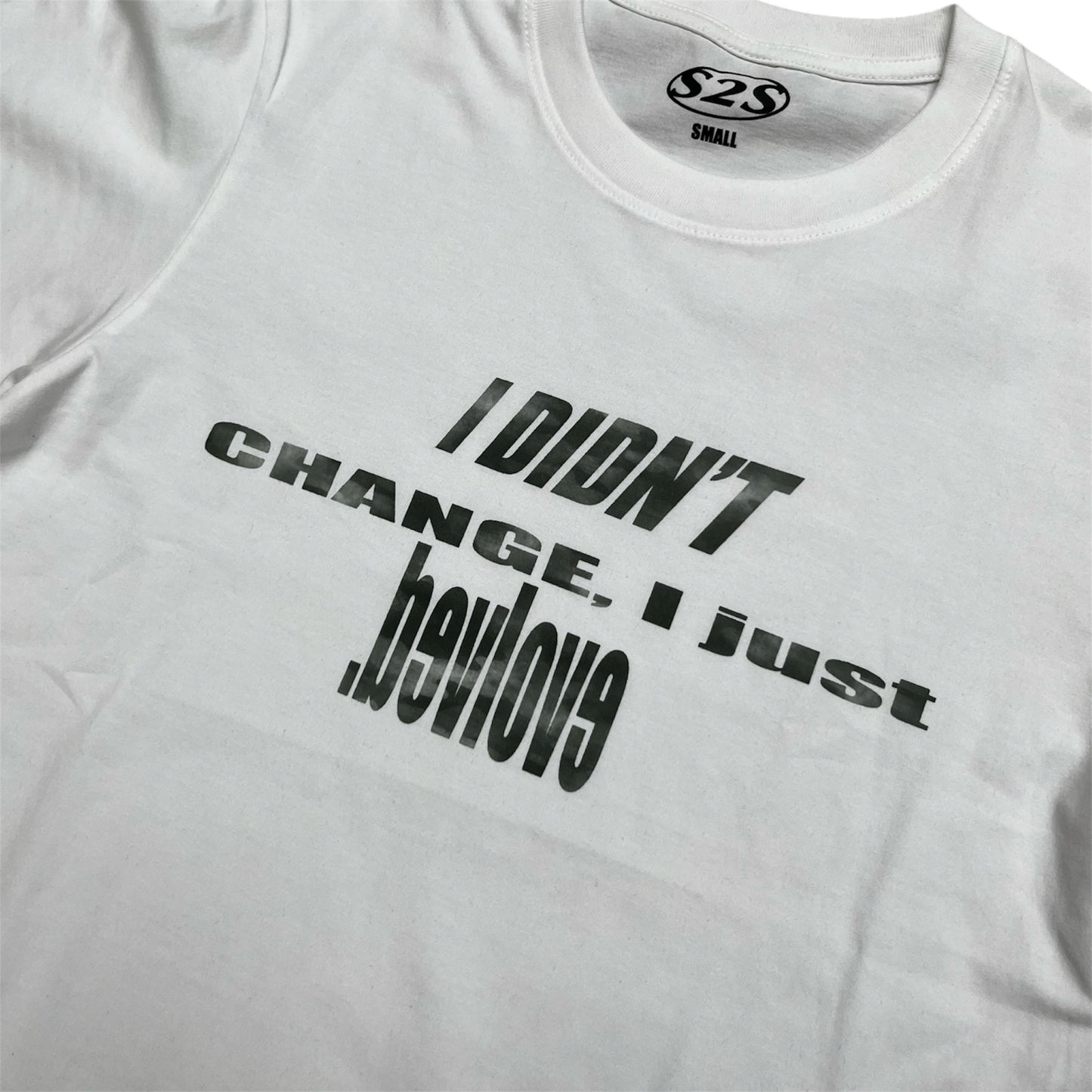 white camo tee (PRE-MADE)