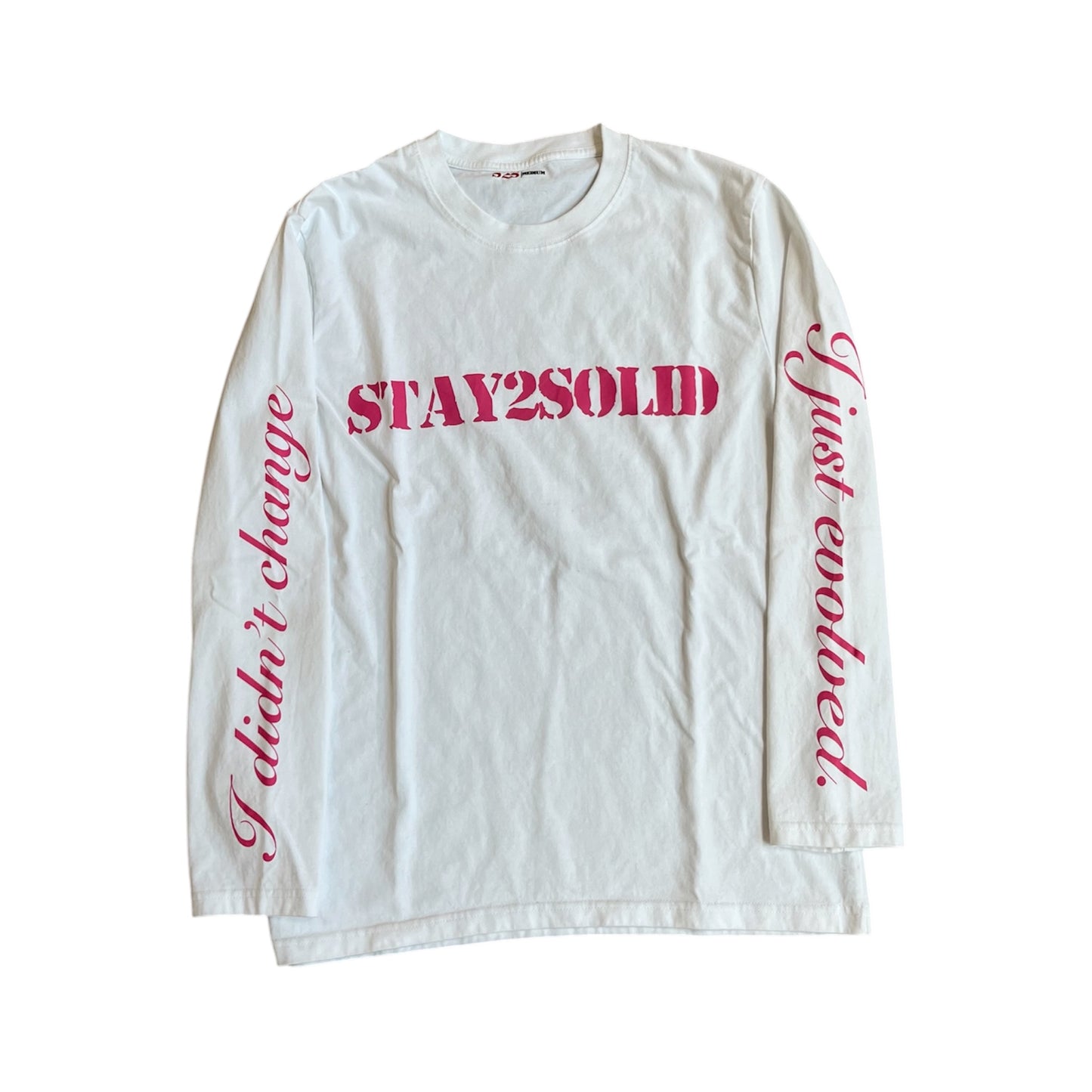 WHITE LS (PRE - MADE)