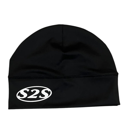 BLACK SKULL CAP
