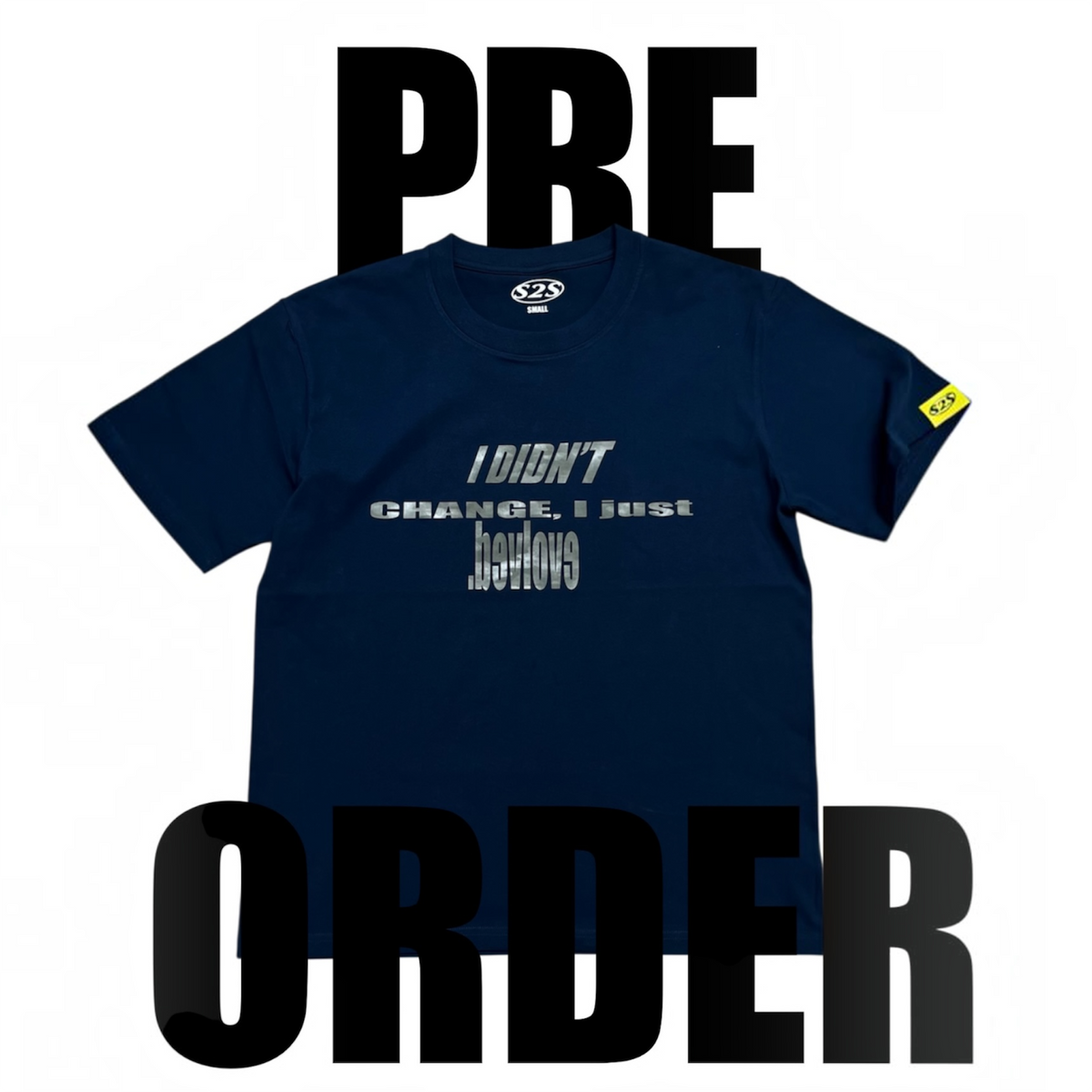 navy blue camo tee (PRE-ORDER)